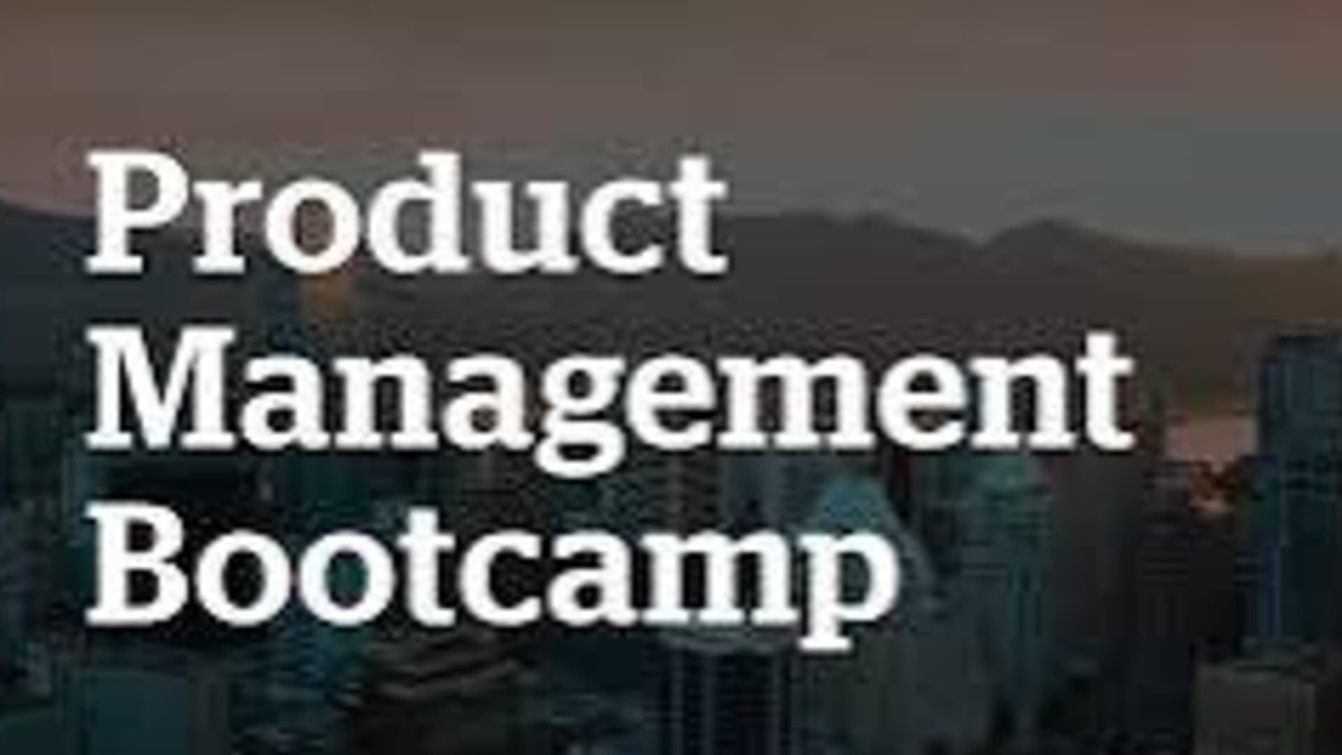 Product Management Bootcamp (2-Day Intensive) in Lagos